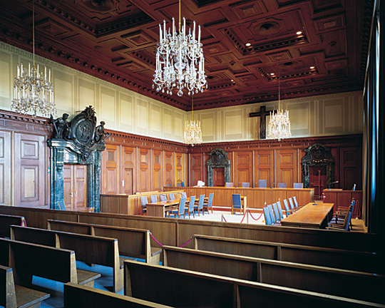 Salle du procès